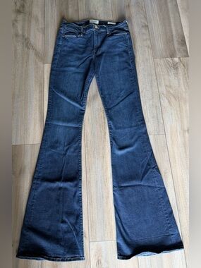 Frame Denim Dark Blue Flare Jeans